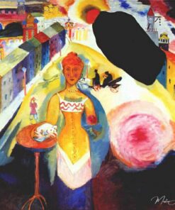 Dama em Moscou – Vassily Kandinsky Wassily Kandinsky Master Apollon