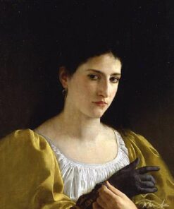 Dama com Luva – William Bouguereau William Bouguereau Master Apollon