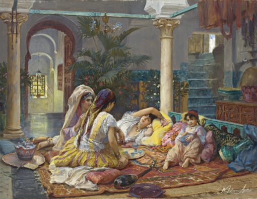 No harém – Frederick Arthur Bridgman Frederick Arthur Bridgman Master Apollon