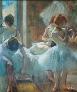Dançarinos azuis no intervalo – Edgar Degas Edgar Degas Master Apollon