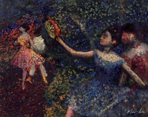 Dançarina com um pandeiro – Edgar Degas Edgar Degas Master Apollon 2