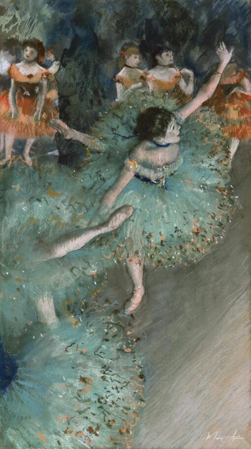 Dançarina verde – Edgar Degas Edgar Degas Master Apollon 2