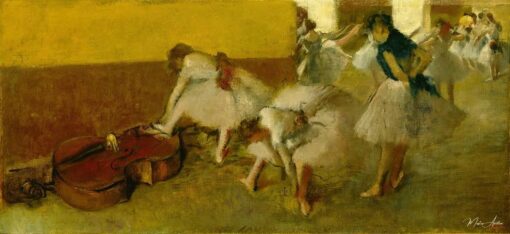 Dançarinas na sala verde – Edgar Degas Edgar Degas Master Apollon 2