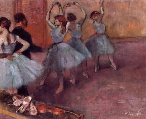 Dançarinas em azul claro – Edgar Degas Edgar Degas Master Apollon 2