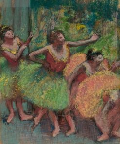 Dançarinas em amarelo e verde – Edgar Degas Edgar Degas Master Apollon