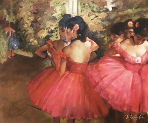 Dançarinas em rosa – Edgar Degas Edgar Degas Master Apollon 2