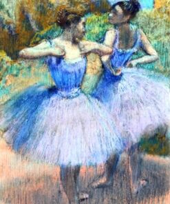 Dançarinas em Violeta – Edgar Degas Edgar Degas Master Apollon