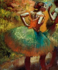 Dançarinas vestindo saias verdes – Edgar Degas Edgar Degas Master Apollon