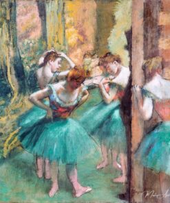 Dançarinas rosa e verde – Edgar Degas Edgar Degas Master Apollon 2