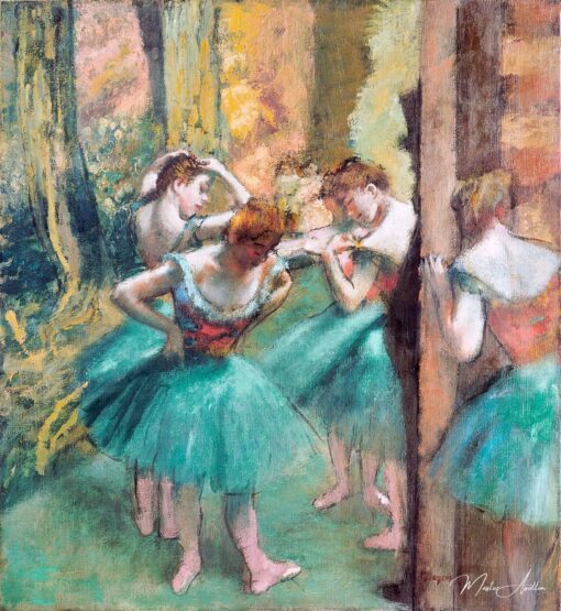 Dançarinas rosa e verde – Edgar Degas Edgar Degas Master Apollon 2