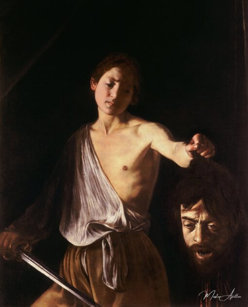 David com a cabeça de Golias – Caravaggio Caravaggio Master Apollon