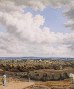 De lavanda perto de Munstead na Nova Floresta olhando para fora – William Turner William Turner Master Apollon