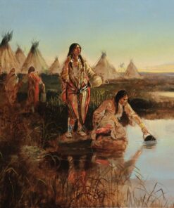 Água para o acampamento – Charles Marion Russell Charles Marion Russell Master Apollon
