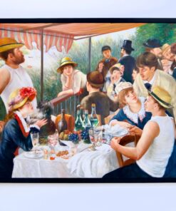 Almoço dos Remadores (Renoir) – Reproduzido em Alpha | 160 x 120 cm Pintura Original à Venda Master Apollon