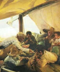 Almoço no barco – Sorolla Joaquín Sorolla Master Apollon