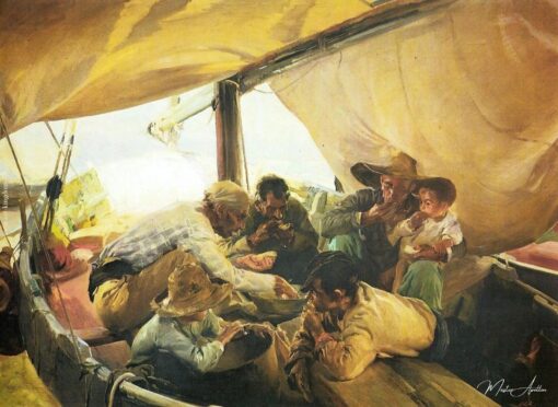 Almoço no barco – Sorolla Joaquín Sorolla Master Apollon 2