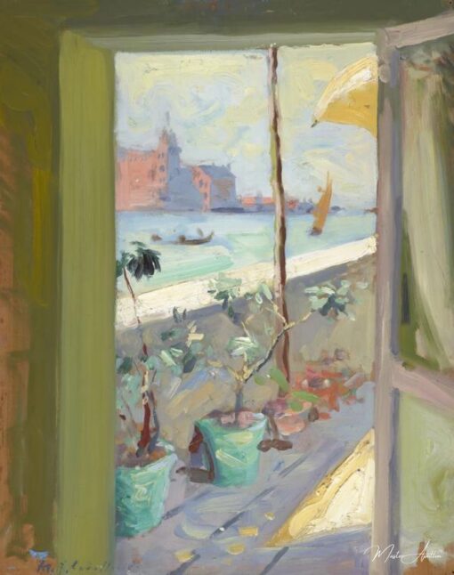 Desde o hotel Calcina – Francis Cadell Francis Cadell Master Apollon