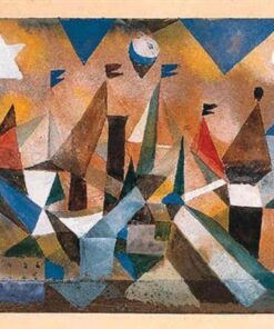 Des barcos que navegam, aguardando a tempestade – Paul Klee Paul Klee Master Apollon