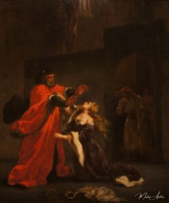 Desdêmona amaldiçoada por seu pai – Eugène Delacroix Eugène Delacroix Master Apollon