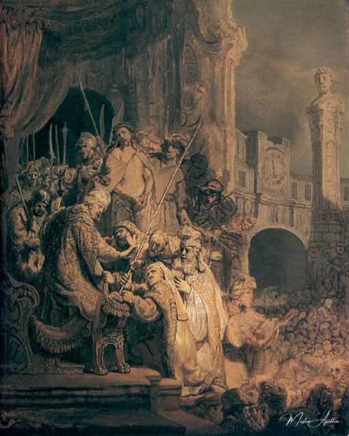 Ecce Homo de Rembrandt van Rijn Rembrandt van Rijn Master Apollon 2
