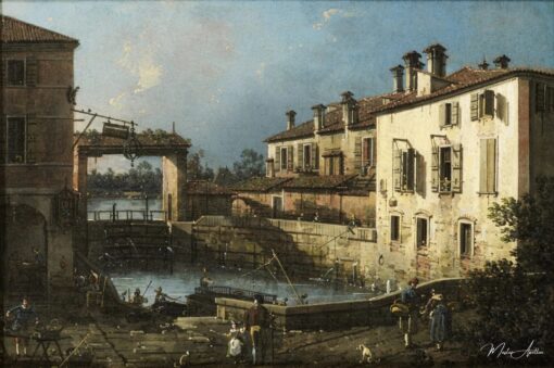 Éclusa perto de Dolo – Canal Giovanni Antonio Giovanni Antonio Canal Master Apollon 2