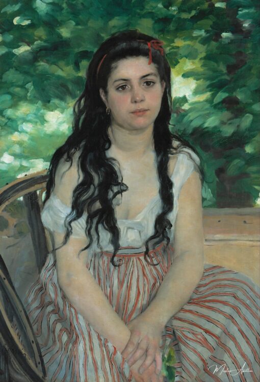 No verão, a Cigana – Pierre-Auguste Renoir Pierre-Auguste Renoir Master Apollon 2