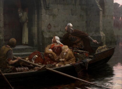 Em tempos de perigo – Edmund Leighton Edmund Leighton Master Apollon 2