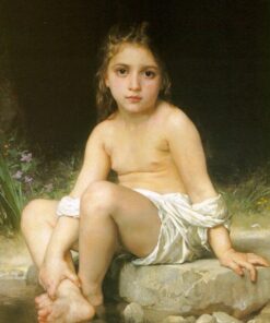 Criança no Banho – William Bouguereau William Bouguereau Master Apollon