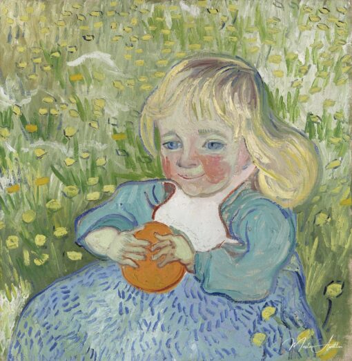 Criança com uma laranja – Van Gogh Vincent Van Gogh Master Apollon 2