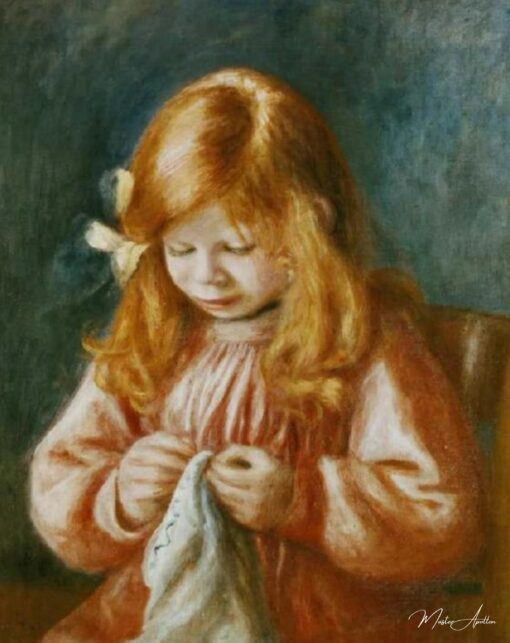 Criança Costurando – Pierre-Auguste Renoir Pierre-Auguste Renoir Master Apollon 2