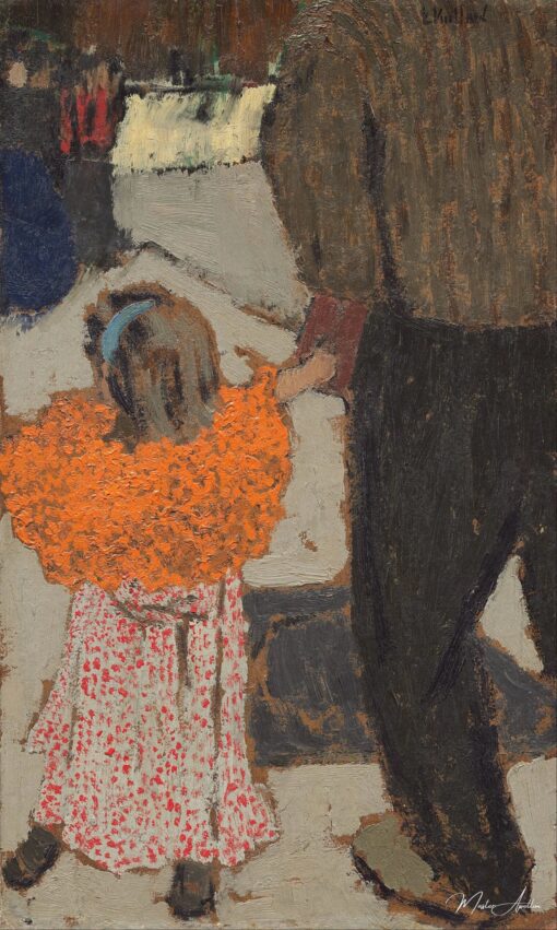 Criança com um lenço vermelho – Édouard Vuillard Édouard Vuillard Master Apollon