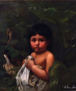 Criança seminole com butor, 1878 – William Holbrook Beard William Holbrook Beard Master Apollon