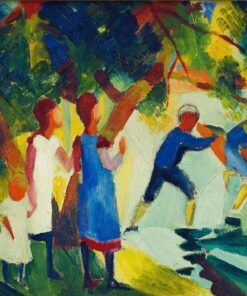 Crianças na Água – August Macke August Macke Master Apollon