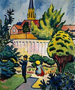 Crianças no Jardim – August Macke August Macke Master Apollon