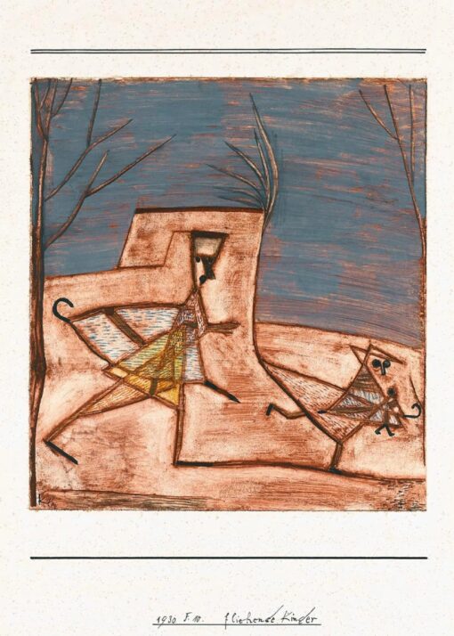 Crianças fugindo, 1930 – Paul Klee Paul Klee Master Apollon 2