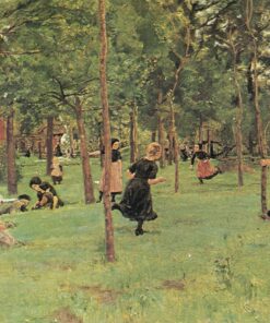 Crianças brincando no parque – Max Liebermann Max Liebermann Master Apollon