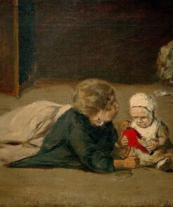 Crianças Brincando – Estudo – Max Liebermann Max Liebermann Master Apollon