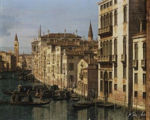 Entrada do Grande Canal: Vista para o oeste – Canal Giovanni Antonio Giovanni Antonio Canal Master Apollon 2