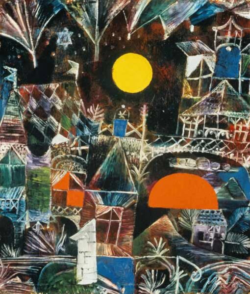 Escada da lua – pôr do sol – Paul Klee Paul Klee Master Apollon 2