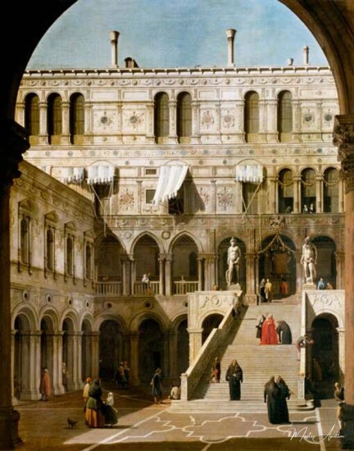 Escadaria dos Gigantes, 1765 – Giovanni Antonio Canal Giovanni Antonio Canal Master Apollon 2
