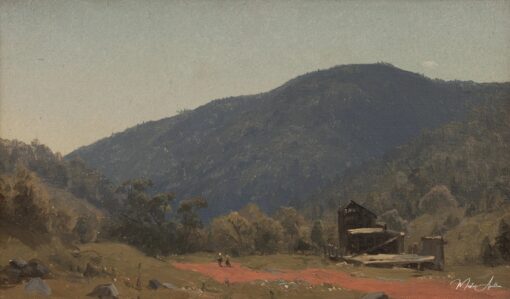 Esboço da antiga curtume de Kauterskill Clove – Sanford Robinson Gifford Sanford Robinson Gifford Master Apollon 2