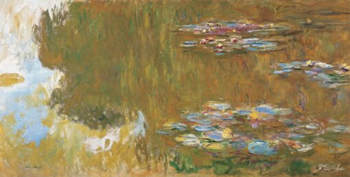 Lago de Lírios, c. 1917-19 – Claude Monet Claude Monet Master Apollon