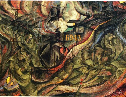 Estados de espírito I: As despedidas – Umberto Boccioni Umberto Boccioni Master Apollon 2