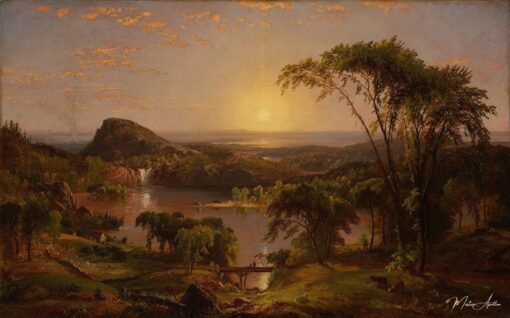 Verão, Lago Ontário – Jasper Francis Cropsey Jasper Francis Cropsey Master Apollon