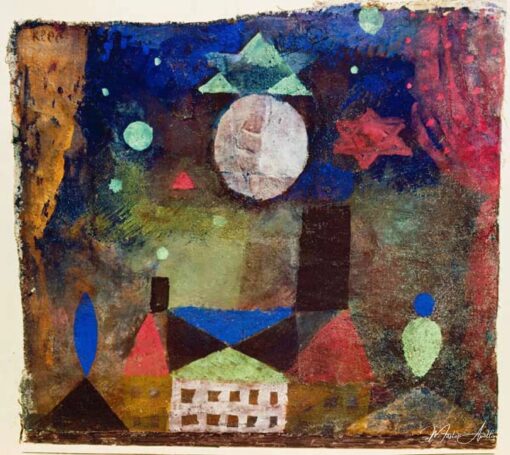 Estrela sobre as casas do mal – Paul Klee Paul Klee Master Apollon 2