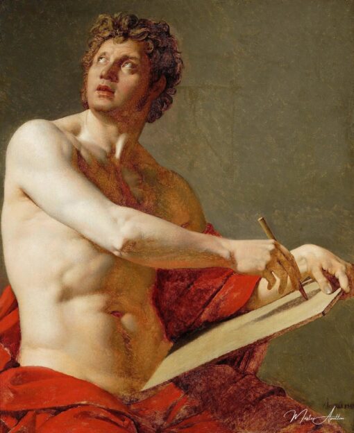 Estudo acadêmico de um homem nu – Jean-Auguste-Dominique Ingres Jean-Auguste-Dominique Ingres Master Apollon