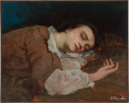 Estudo de “As Moças das Margens do Sena (Verão)” – Gustave Courbet Gustave Courbet Master Apollon