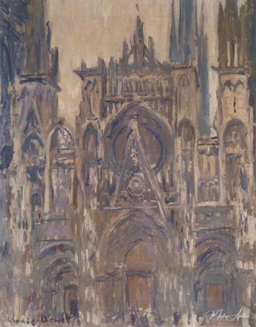 Estudo para o portal visto de frente (W1320) – Claude Monet Claude Monet Master Apollon