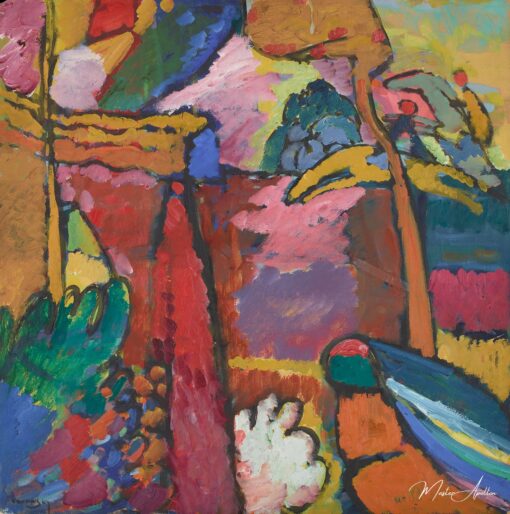 Estudo para a improvisação – Vassily Kandinsky Wassily Kandinsky Master Apollon 2