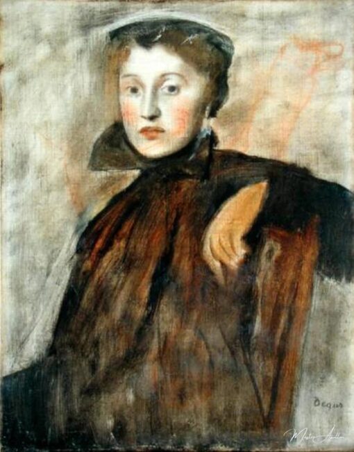 Estudo para um retrato de mulher – Edgar Degas Edgar Degas Master Apollon 2